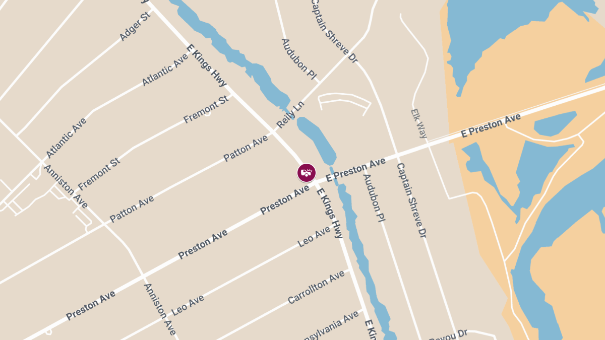 Injury Collision Reported at Reily Ln & Preston Ave in Broadmoor Area