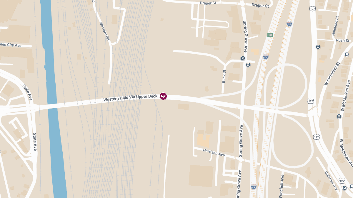 Injury Collision Reported on Western Hills Viaduct