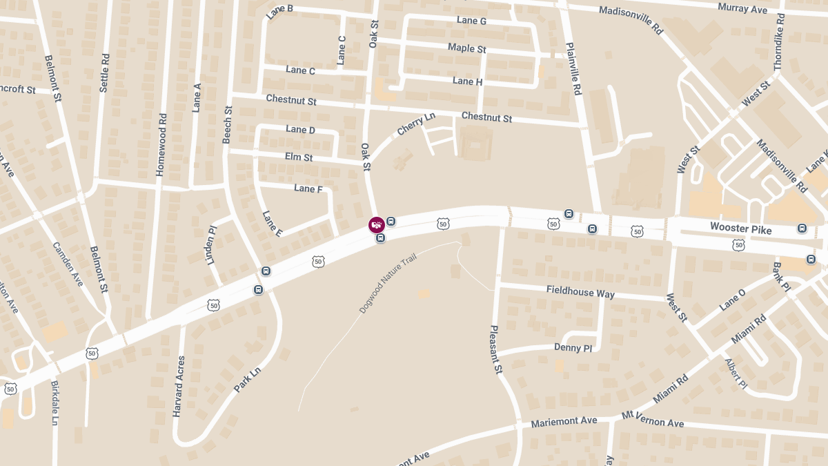Injury Collision Reported on Wooster Pike and Oak St