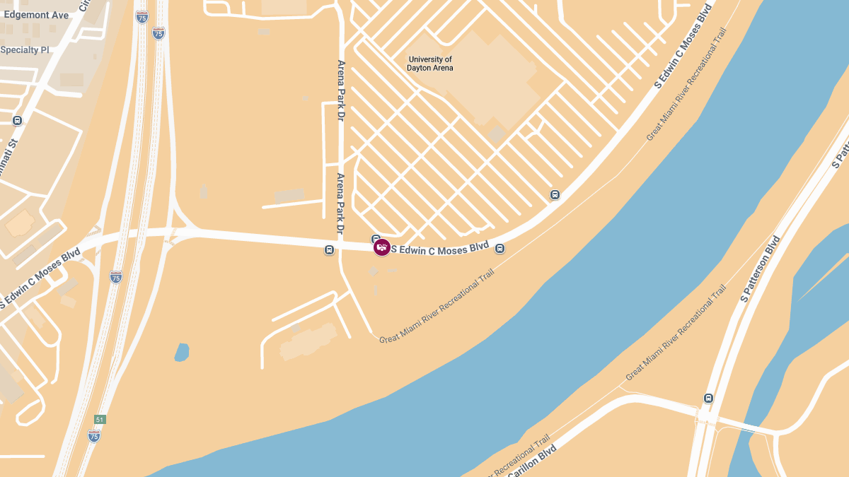 Injury Collision S Edwin C. Moses Blvd Near Arena Park Dr
