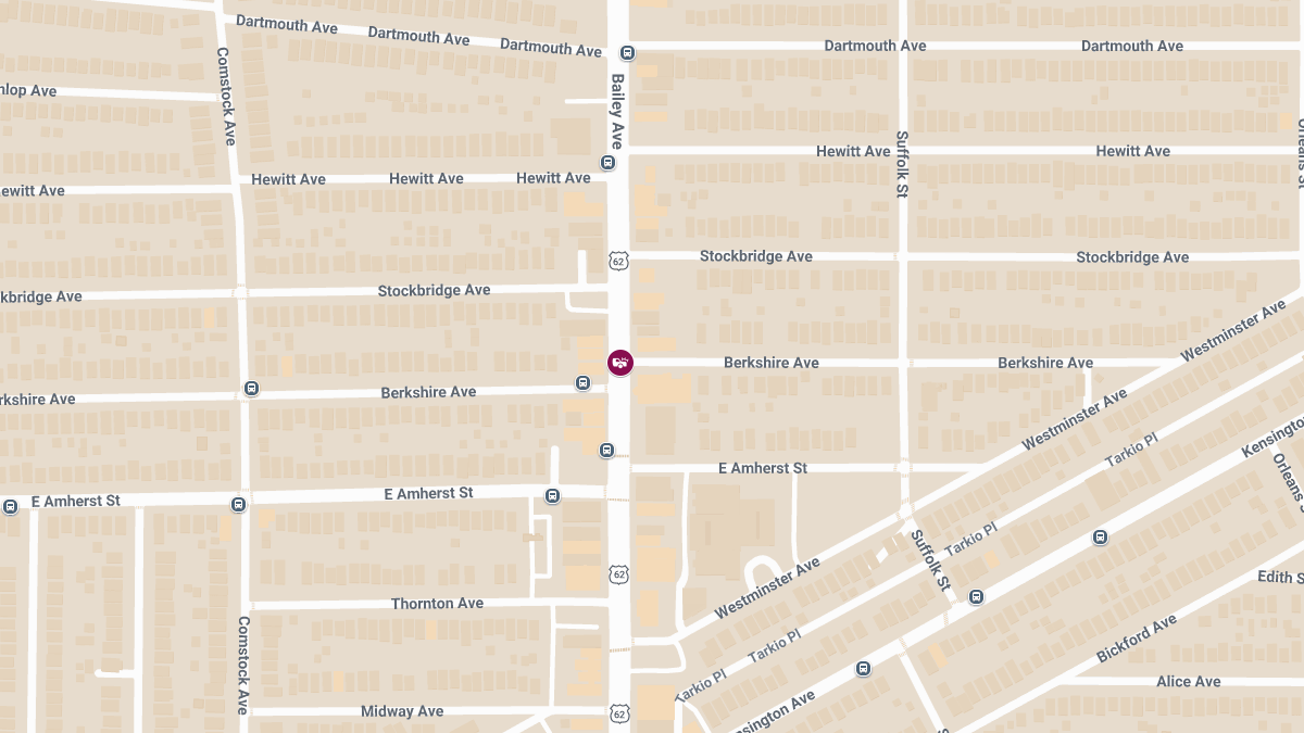 Injury Collision at Bailey Ave and Berkshire Ave