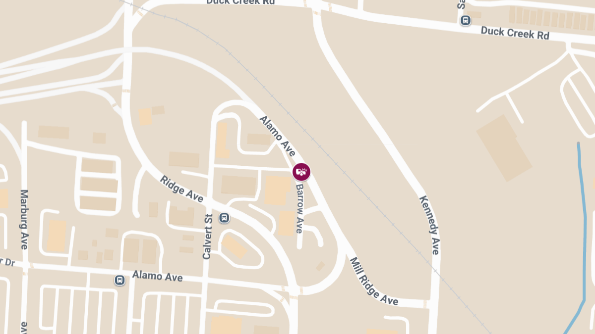 Injury Collision at Barrow Ave and Connector St