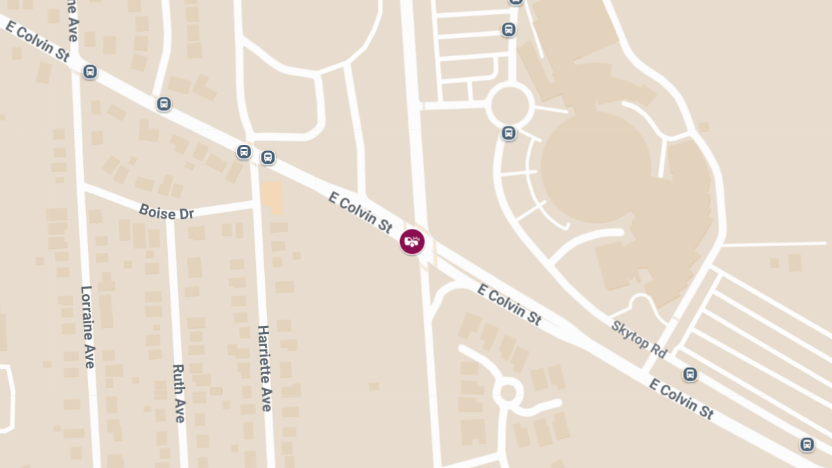 Injury Collision at Comstock Ave & E Colvin St
