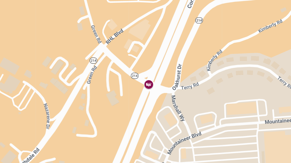 Injury Collision at Corridor G N & Terry Rd