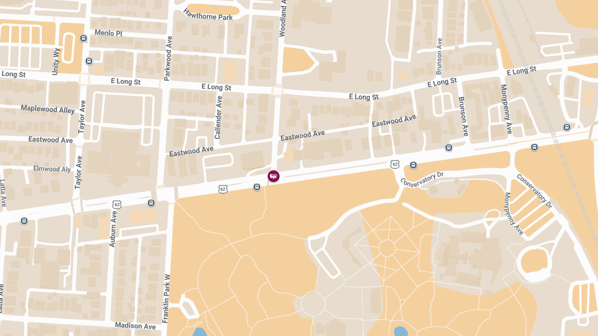 Injury Collision at E Broad St & Woodland Ave