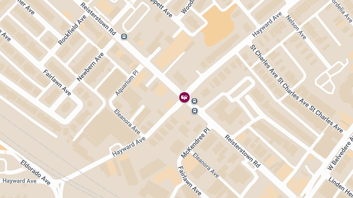 Injury Collision at Hayward Ave & Reisterstown Rd