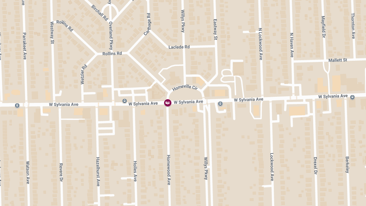 Injury Collision at Homewood Ave & W Sylvania Ave