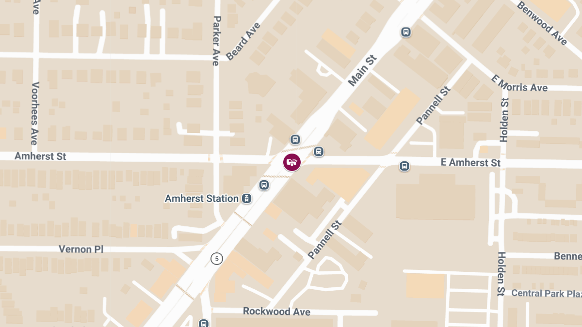Injury Collision at Main St & Amherst St