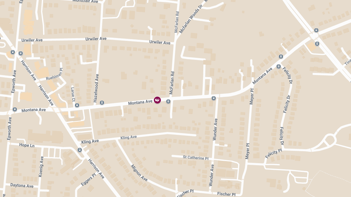 Injury Collision at Montana Ave & McFarland Rd