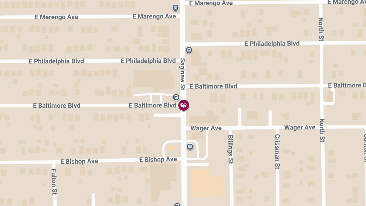 Injury Collision at N Saginaw St & E Baltimore Blvd