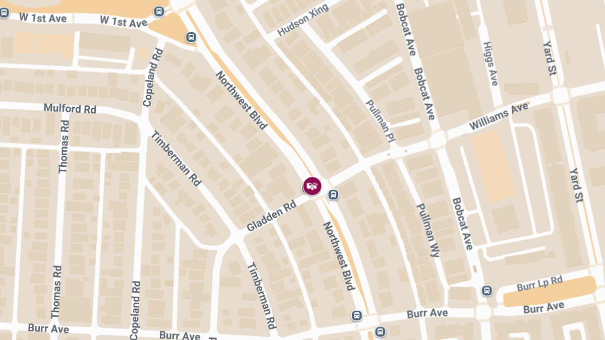 Injury Collision at Northwest Blvd & Williams Ave