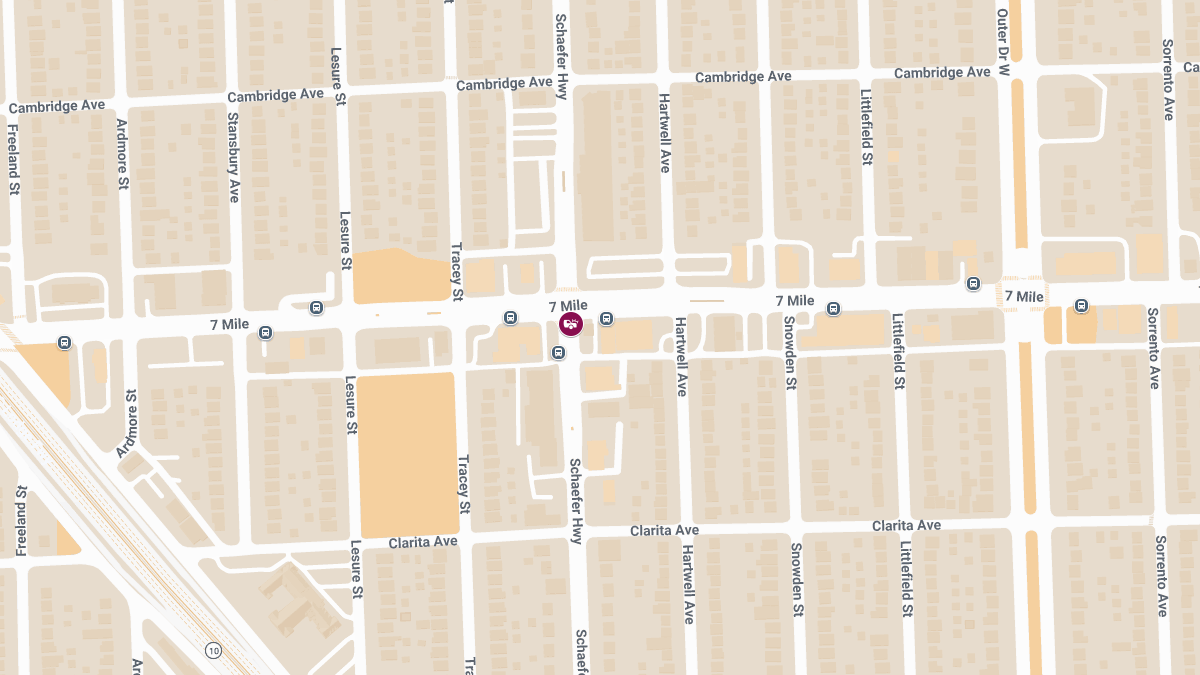 Injury Collision at Schaefer Hwy & W 8 Mile Rd