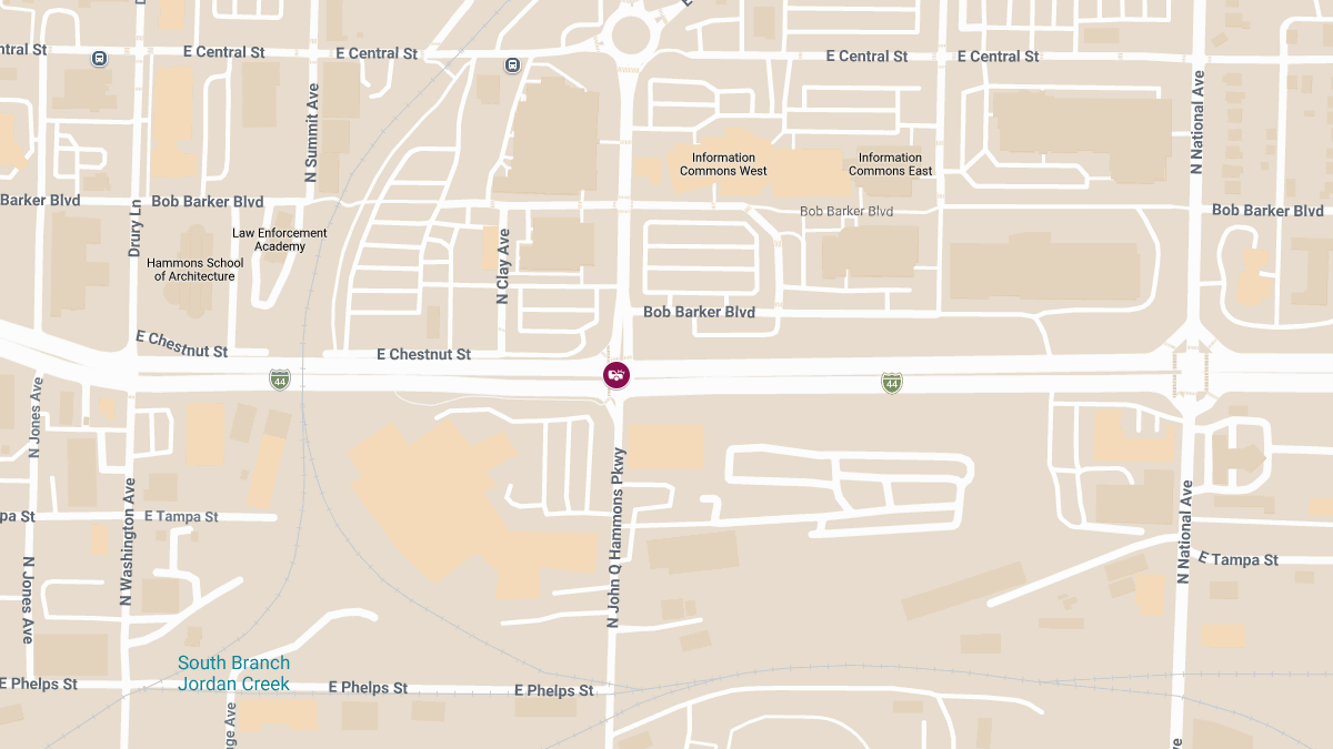 Injury Collision at Sherman Ave and Chestnut Expy