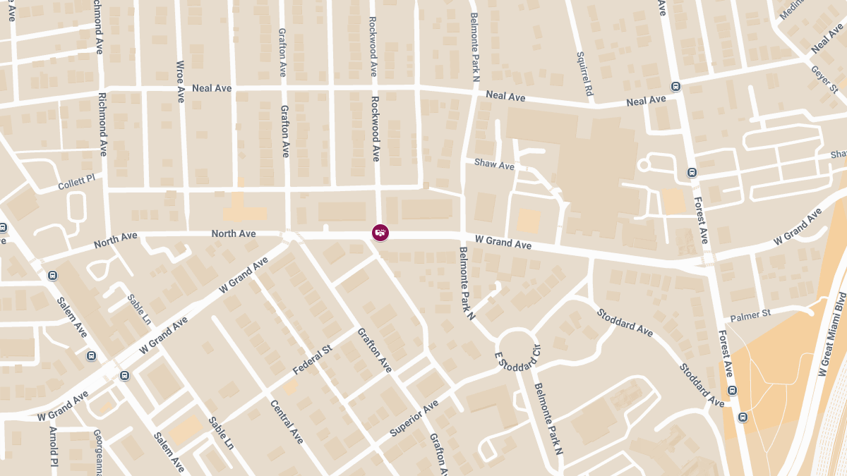 Injury Collision at W Grand Ave & Rockwood Ave
