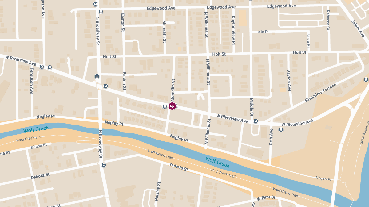 Injury Collision at W Riverview Ave & Meredith St