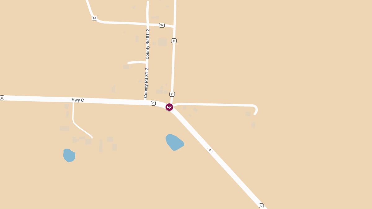 Injury Collision on MO 81 at Rte C Near Peaksville