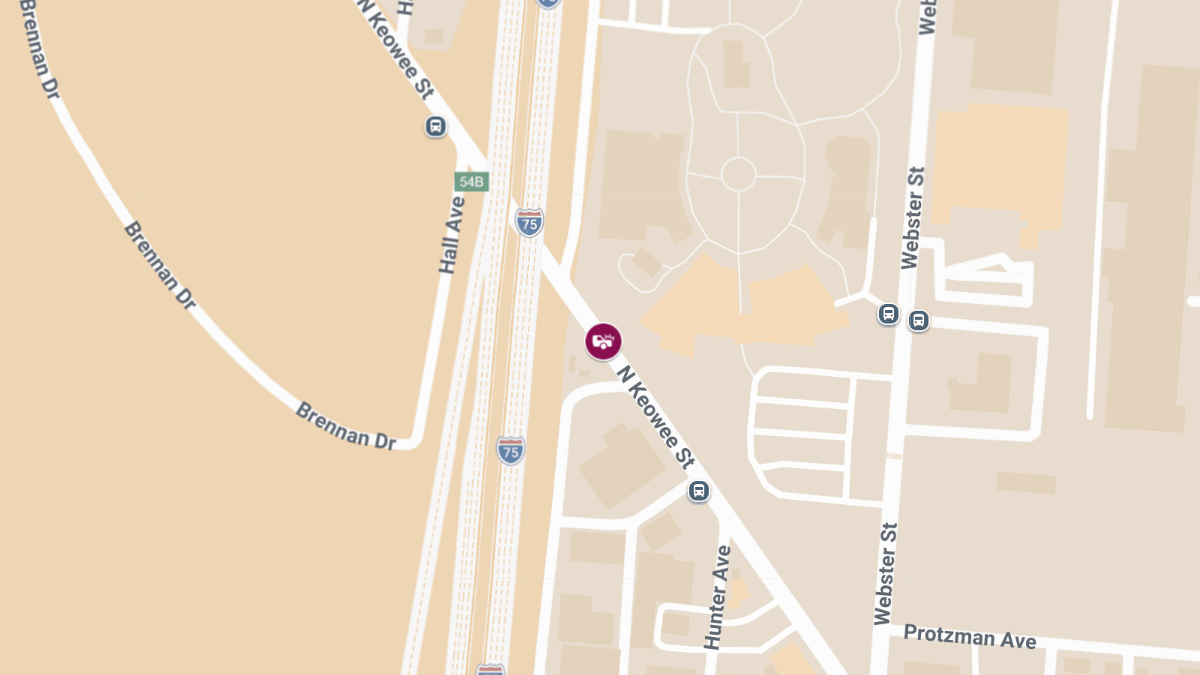 Injury Collision on N Tiawee St Under I-75