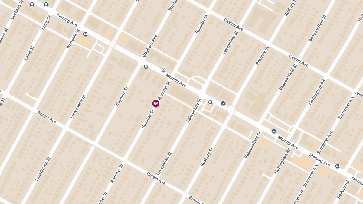 Injury Collision on Rossiter St Near Casino