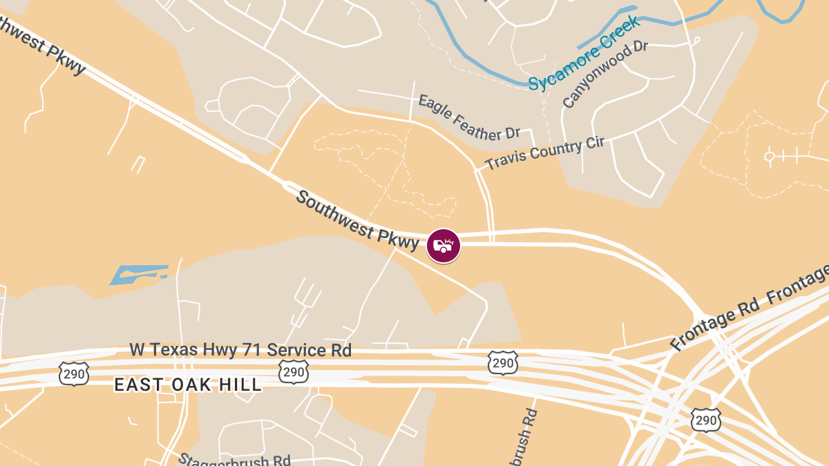 Injury Collision on Southwest Pkwy