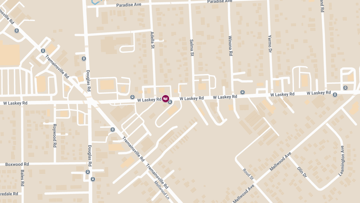 Injury Collision on W Laskey Rd Near Adella St