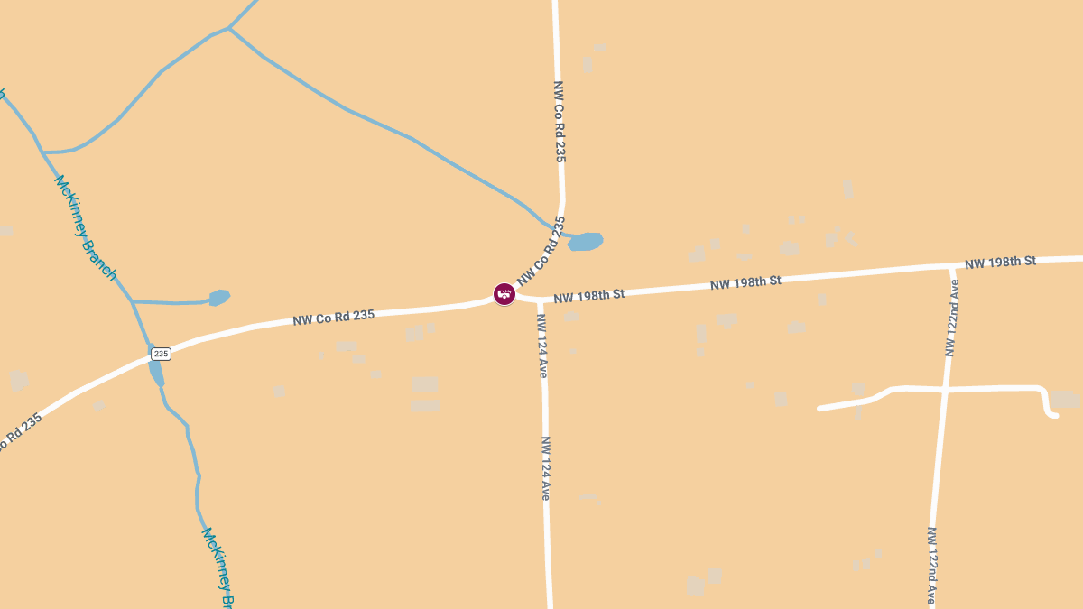 Injury Crash Blocks CR-235 at NW 198th St