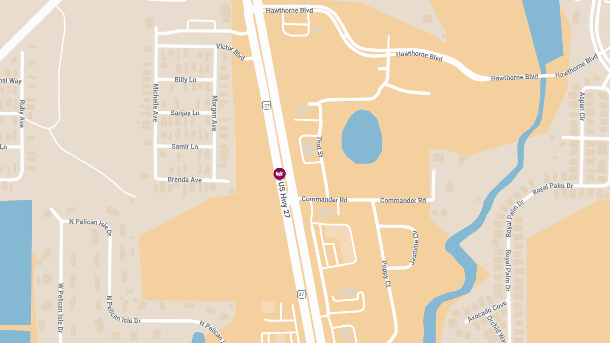 Injury Crash Causes Roadblock on US-27