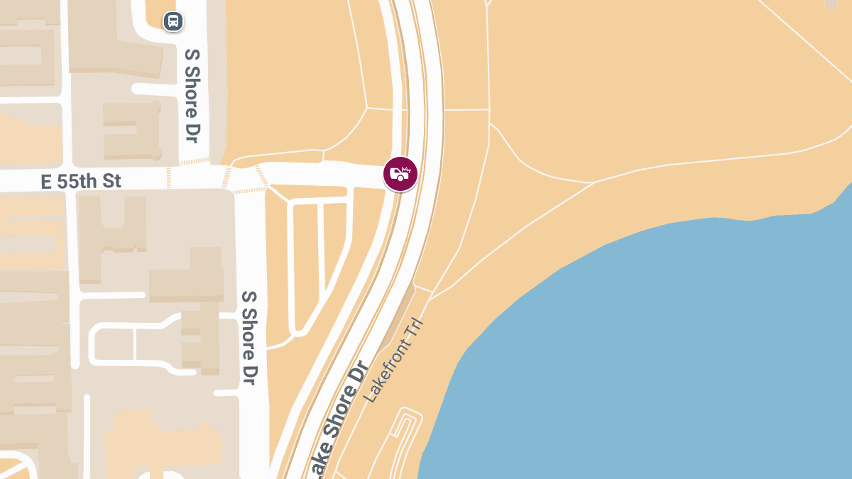 Injury Crash Involving 10 Vehicles Closes DuSable Lake Shore Dr at 55th St