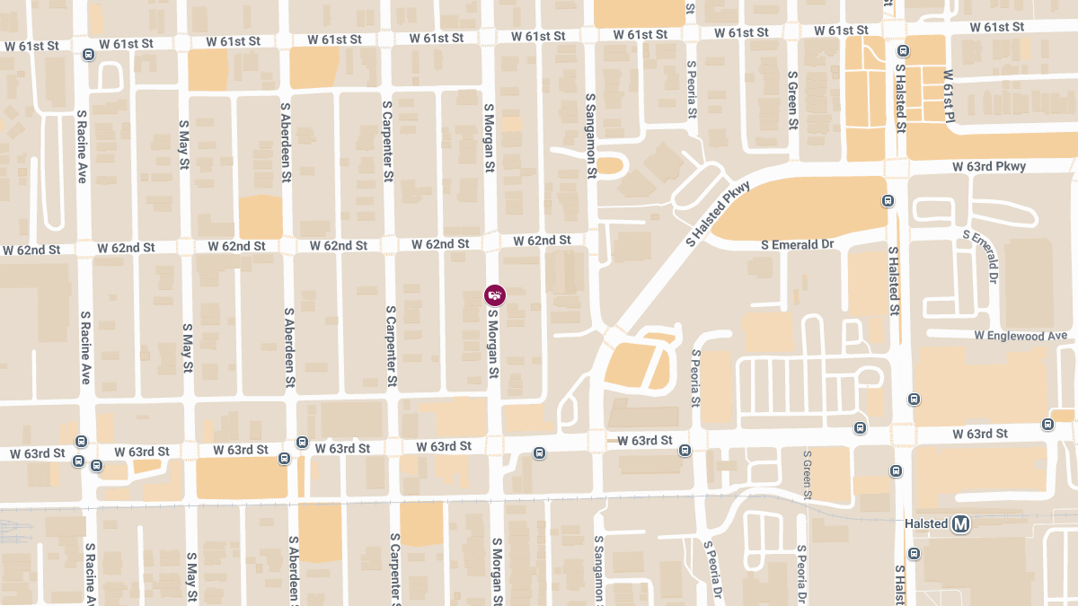 Injury Crash Involving Semi at S Morgan St