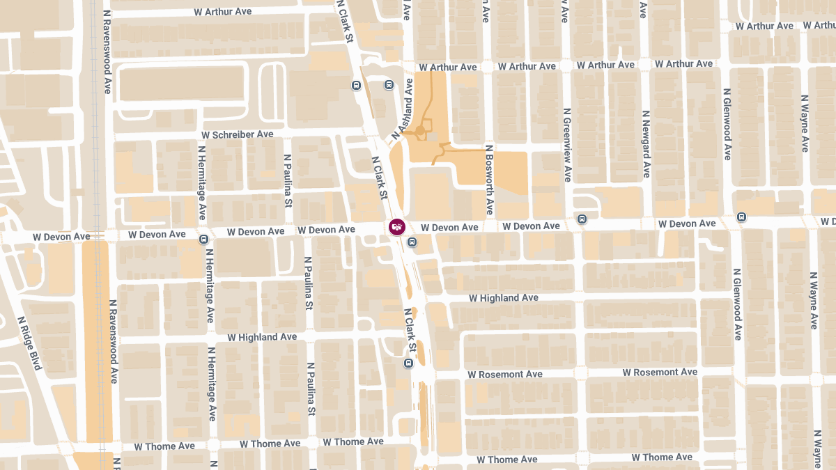Injury Crash Near Devon Ave & Clark St