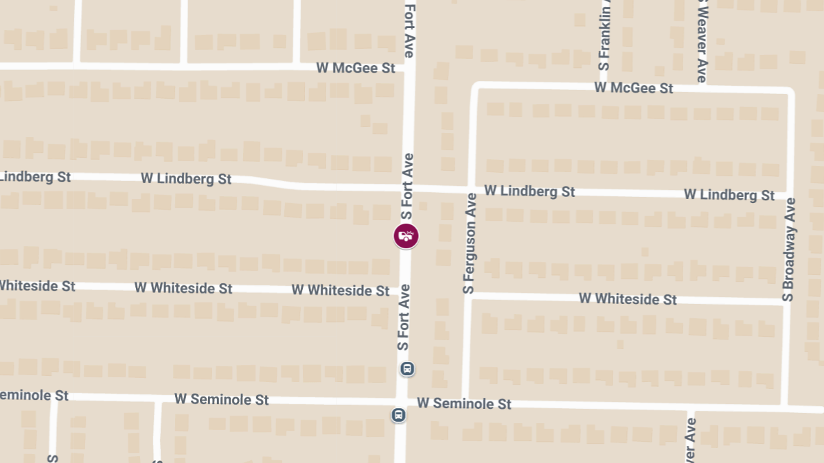 Injury Crash Near S Fort Ave and W Lindberg St