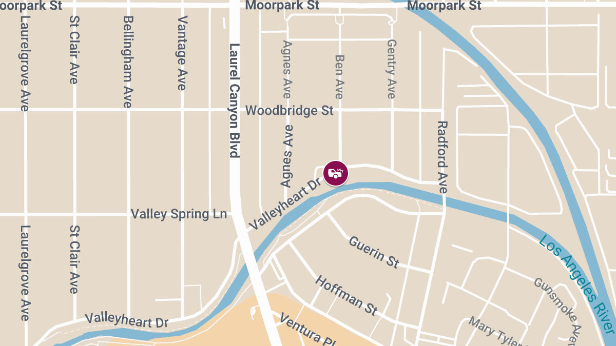 Injury Crash Near Valleyheart Dr