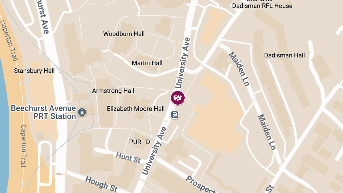 Injury Crash Near WVU Mountainlair on University Ave