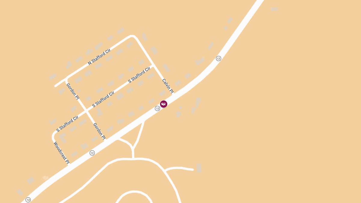 Injury Crash Reported Along Route 12 Near Calvin Pl
