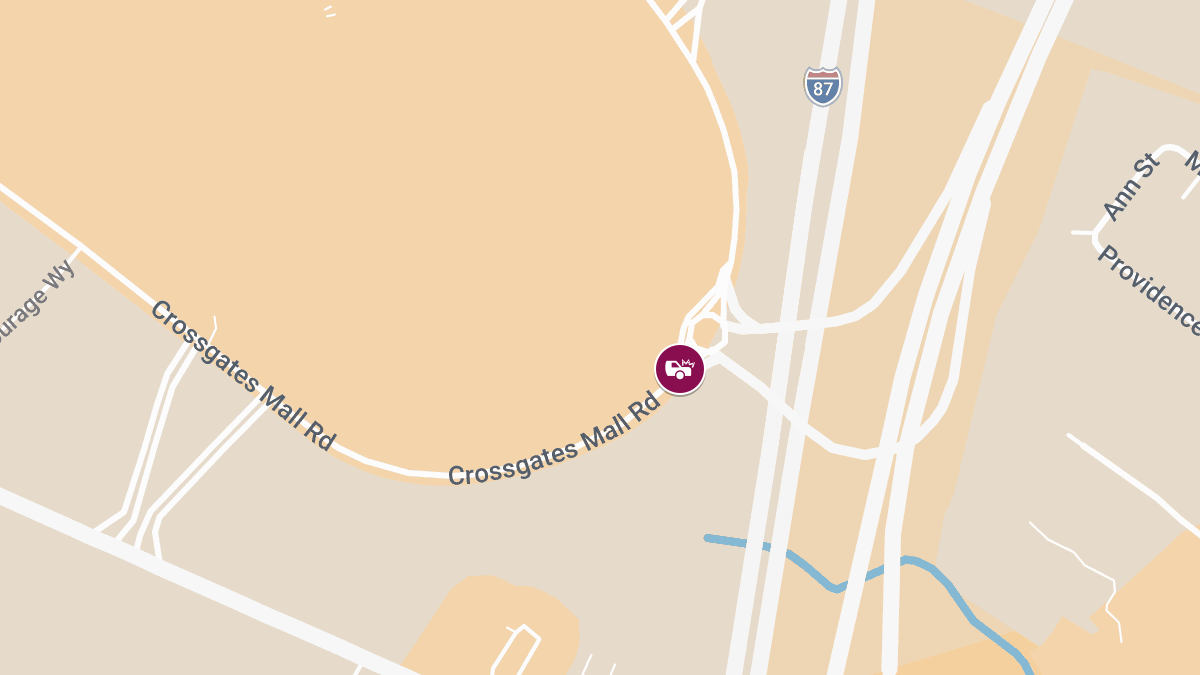 Injury Crash Reported Near JCPenney at Crossgates Mall