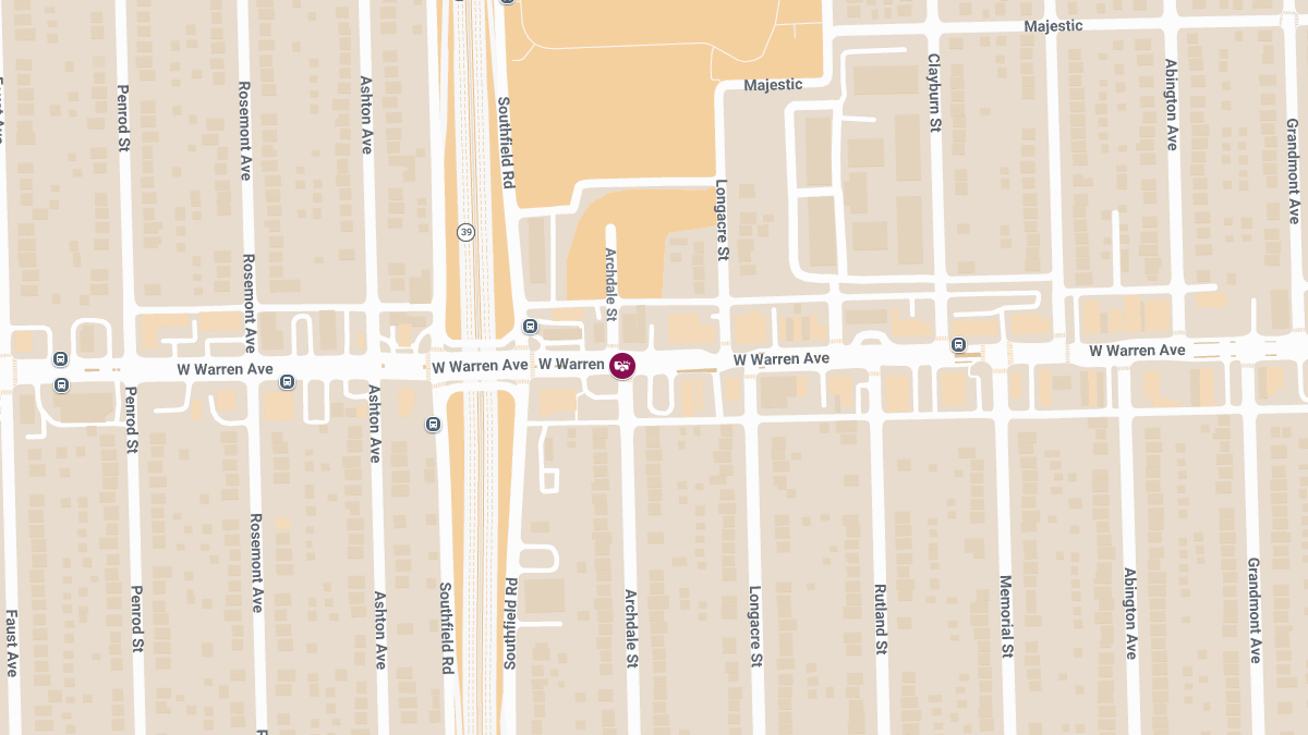 Injury Crash Reported Near Warren Ave & Archdale St