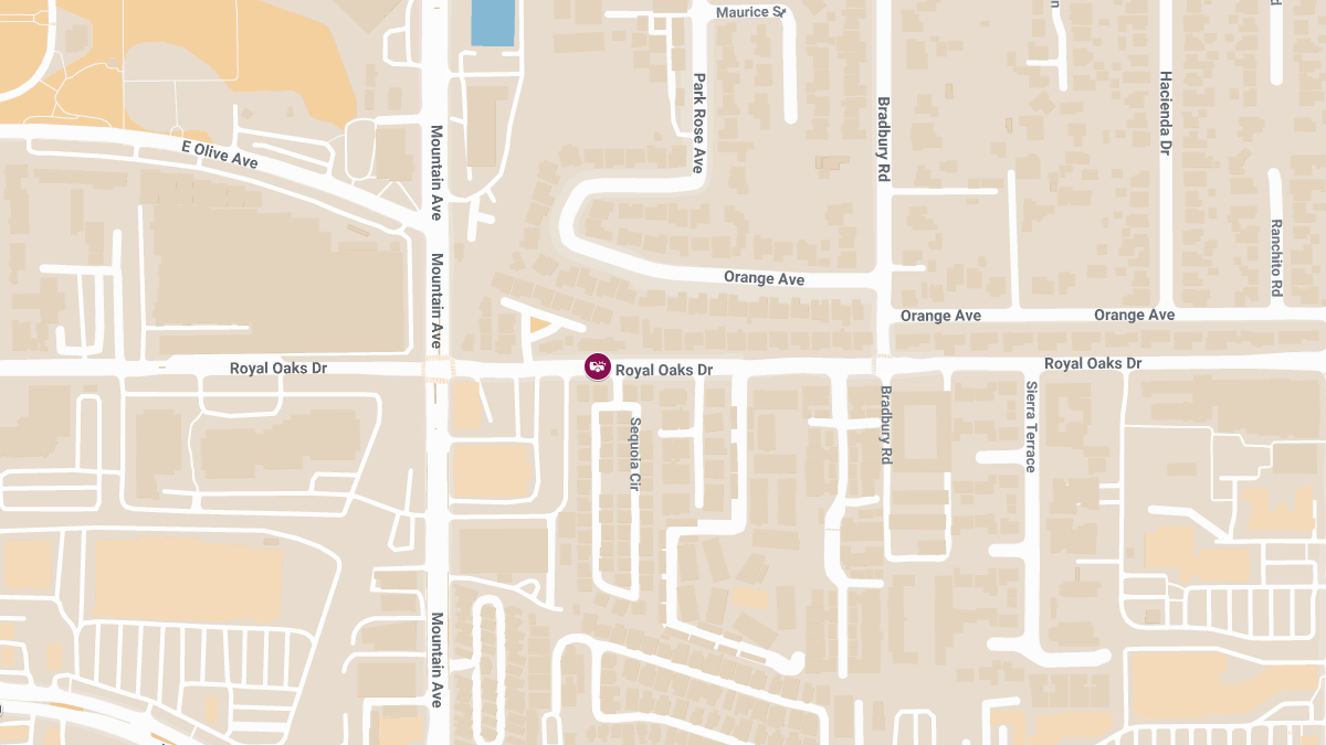 Injury Crash Reported at 1007 Royal Oaks Dr