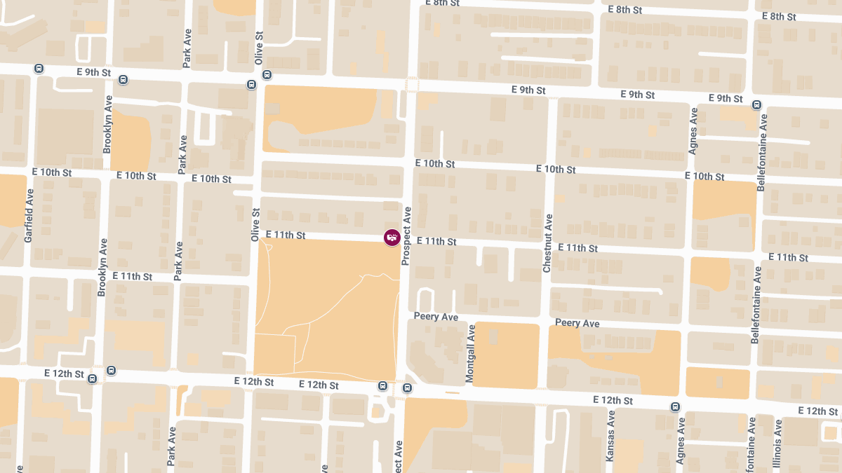 Injury Crash Reported at E 11th St & Prospect Ave