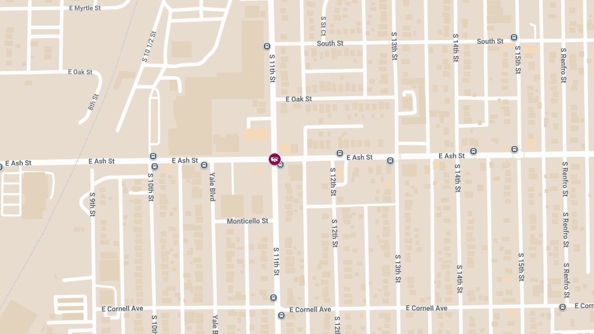 Injury Crash Reported at E Ash St & S 11th St; One Treated, Others Fled Scene