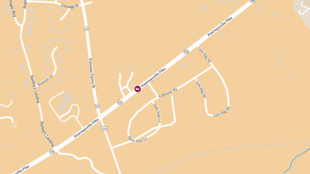 Injury Crash Reported at Kearneysville Pike & Tollhouse Way
