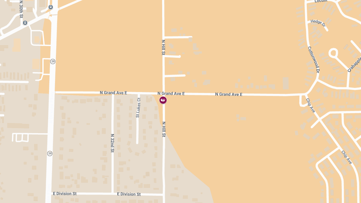Injury Crash Reported at N Grand Ave E & N Hill St