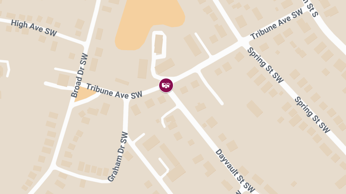 Injury Crash Reported at Tribune Ave SW & Dayvault St SW
