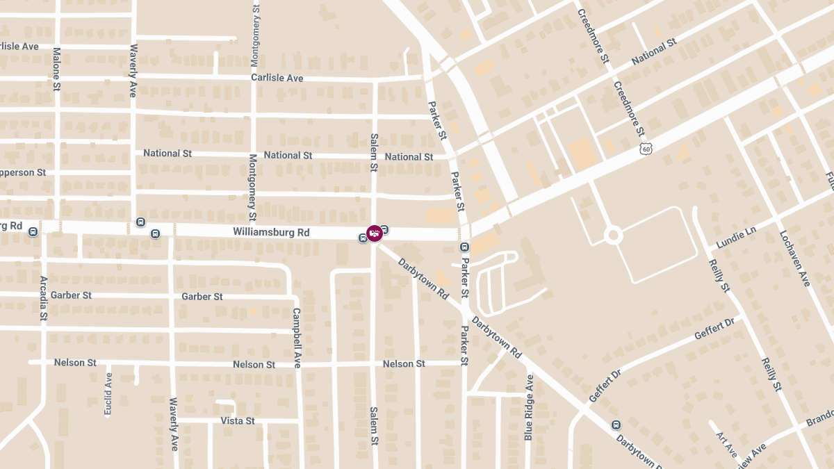 Injury Crash Reported at Williamsburg Rd & Darbytown Rd