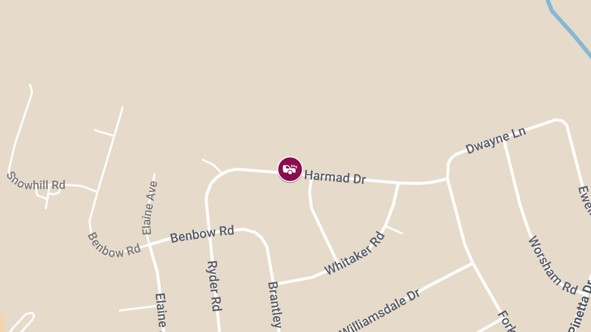 Injury Crash Reported on Harmad Dr