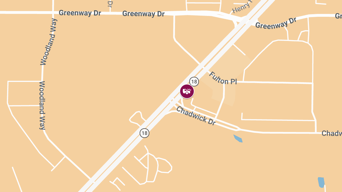 Injury Crash Reported on Hwy 18 W