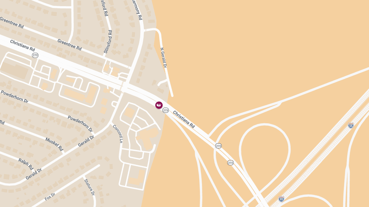 Injury Crash Reported on Rt 273 Near Harmony Rd