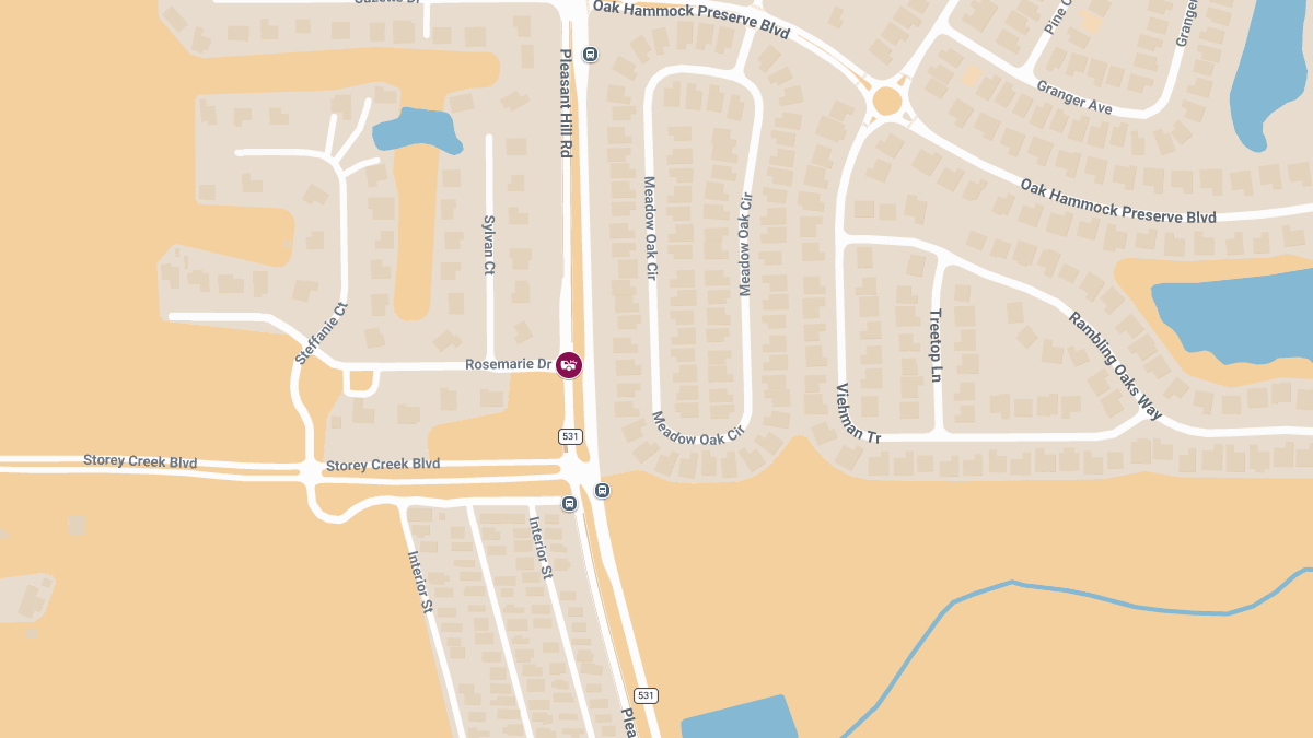 Injury Crash and Roadblock at Pleasant Hill Rd & Rosemarie Dr