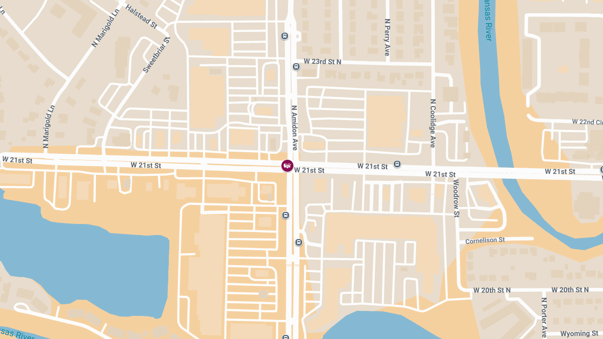 Injury Crash at 21st St & Amidon Ave