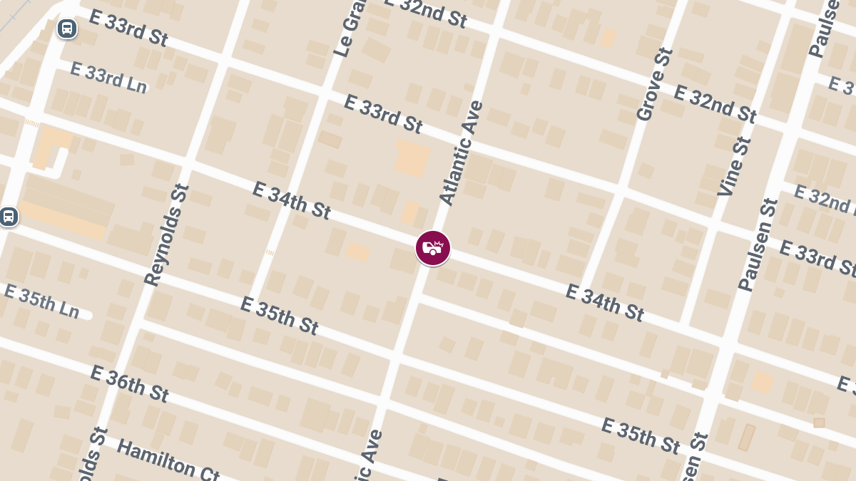 Injury Crash at Atlantic Ave & E 34th St