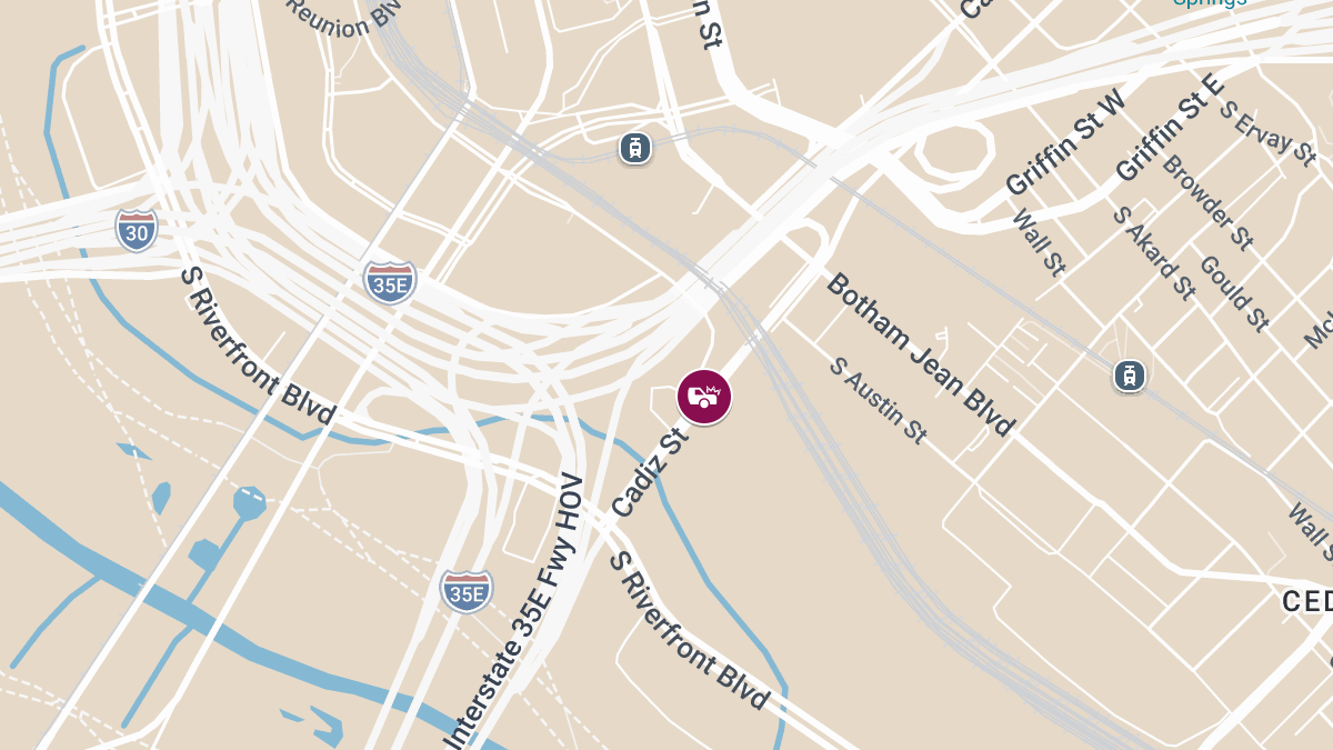 Injury Crash at Cadiz St