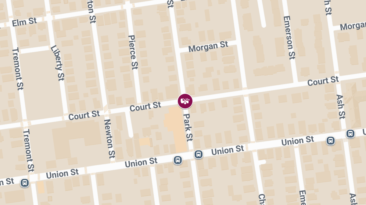 Injury Crash at Court and Park St